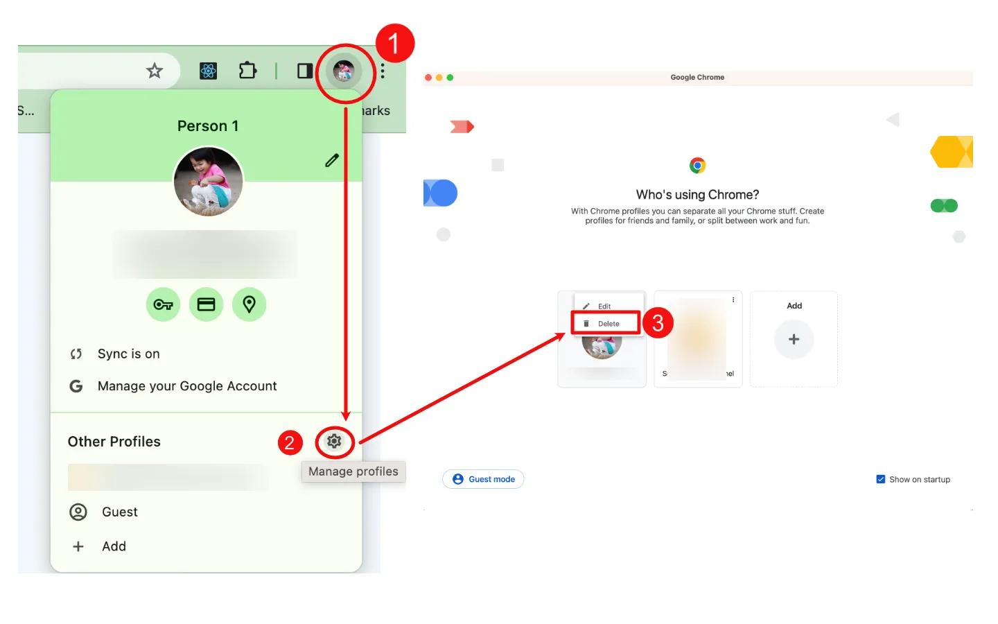 การ Sign Out ออกจาก Google Chrome